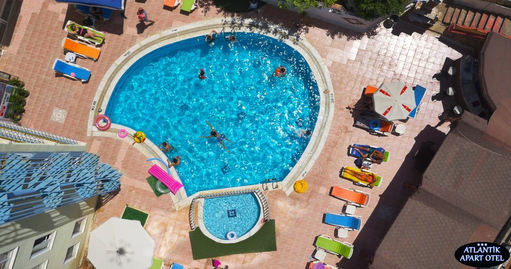 Atlantik Apart Hotel Didim Bagian luar foto