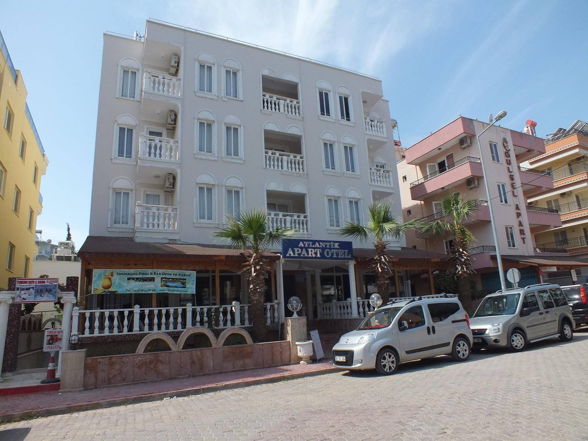 Atlantik Apart Hotel Didim Bagian luar foto