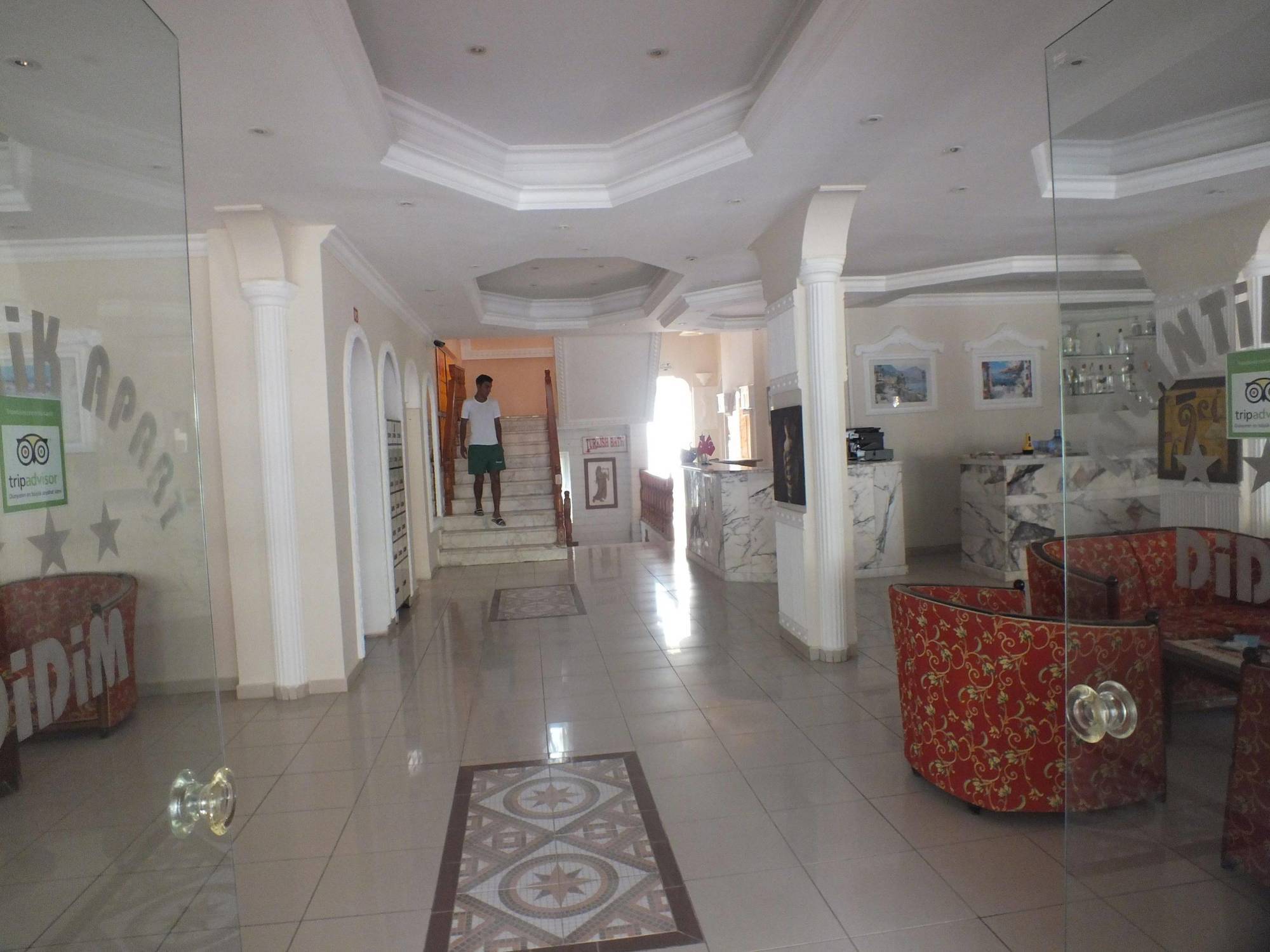 Atlantik Apart Hotel Didim Bagian luar foto